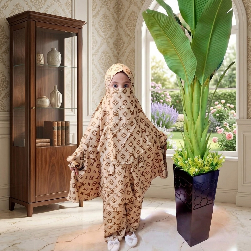 Kids Lilen Khimar Set KCK117